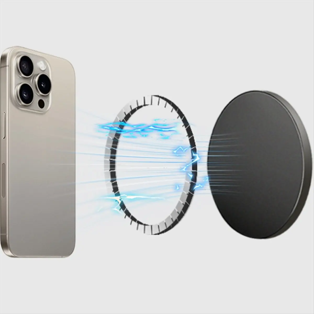 【ELEVATE LIFE】Magnetic Phone Holder for Car Mount Magnets Phone Holder Mount Hands Free Phone Holder Mount for Phone 12/13/14/15