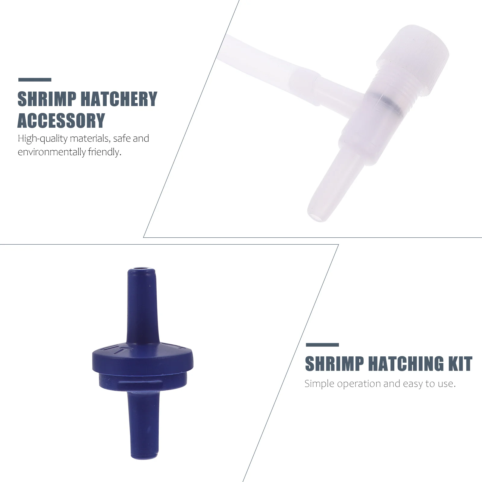 

2Sets Shrimp Egg Incubator DIY Hatchery Accessories Aquarium Breeding Tool Kit Shrimp Hatchery Equipment Breeding Accessories