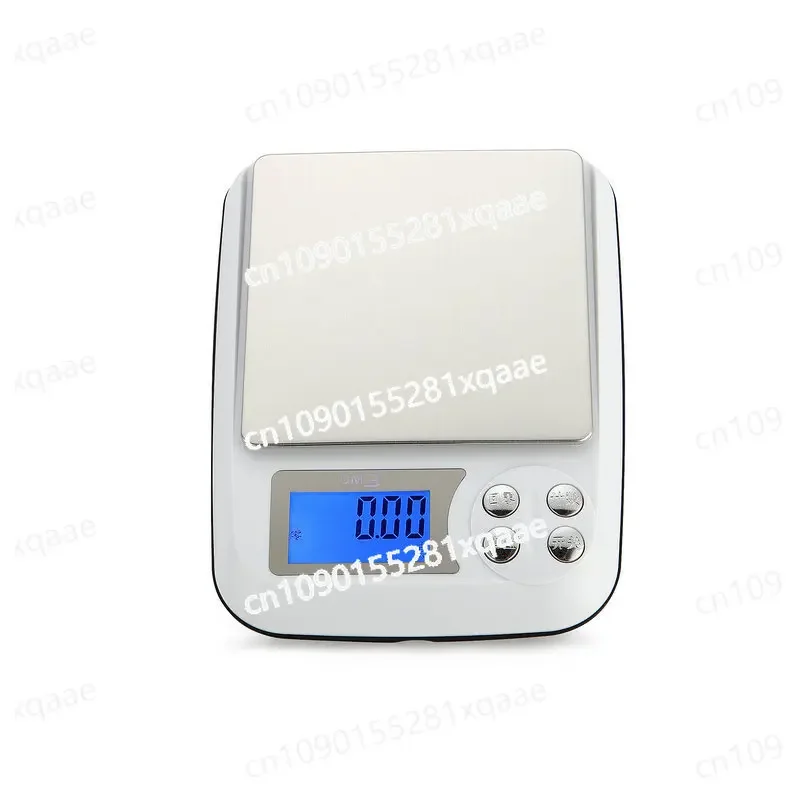 0.01G Kitchen Scale, Small Table  Baking Electronic Kitchen  Stainless Steel Electronic Scale