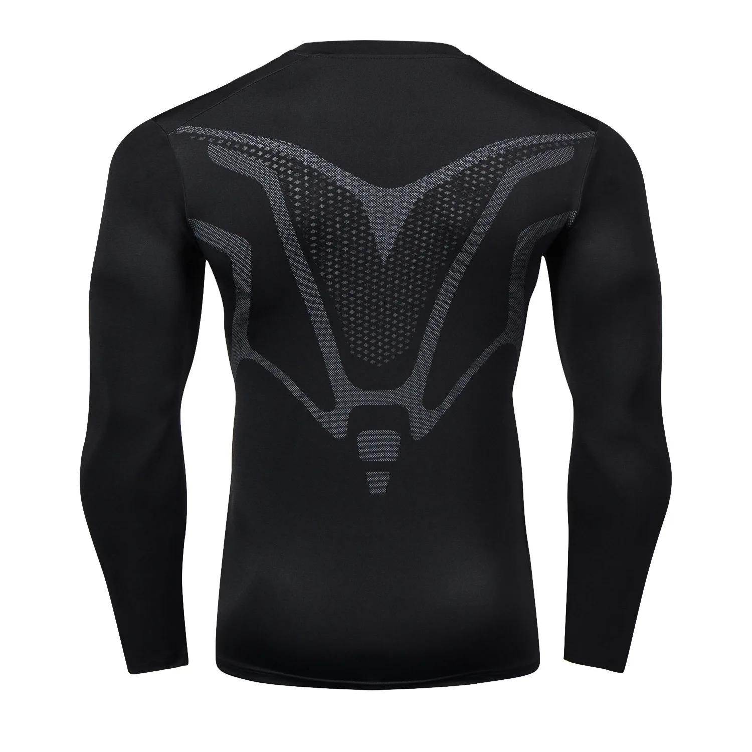 Camiseta deportiva de manga larga para hombre, ropa térmica para correr, culturismo muscular, gimnasio, medias de compresión de secado rápido, invierno