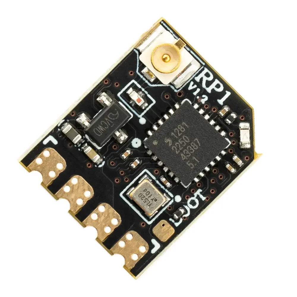 RadioMaster RP1 V2 ELRS Receiver 2.4G CRSF UART Nano RX With 65mm UFL Antenna Low Latency For FPV Quadcopter Fixed Wing RC Parts