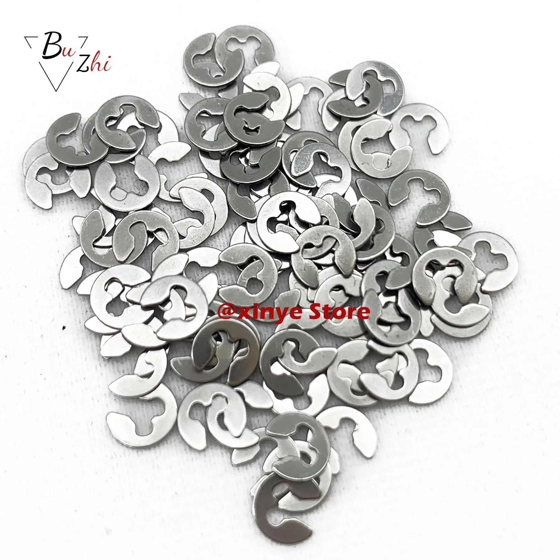 300pcs/50pcs/24pcs/7pcs Universal Carburetor Main Jets Clips /Needle E Clips Motorcycle Modified Carb Oil Needle Clips