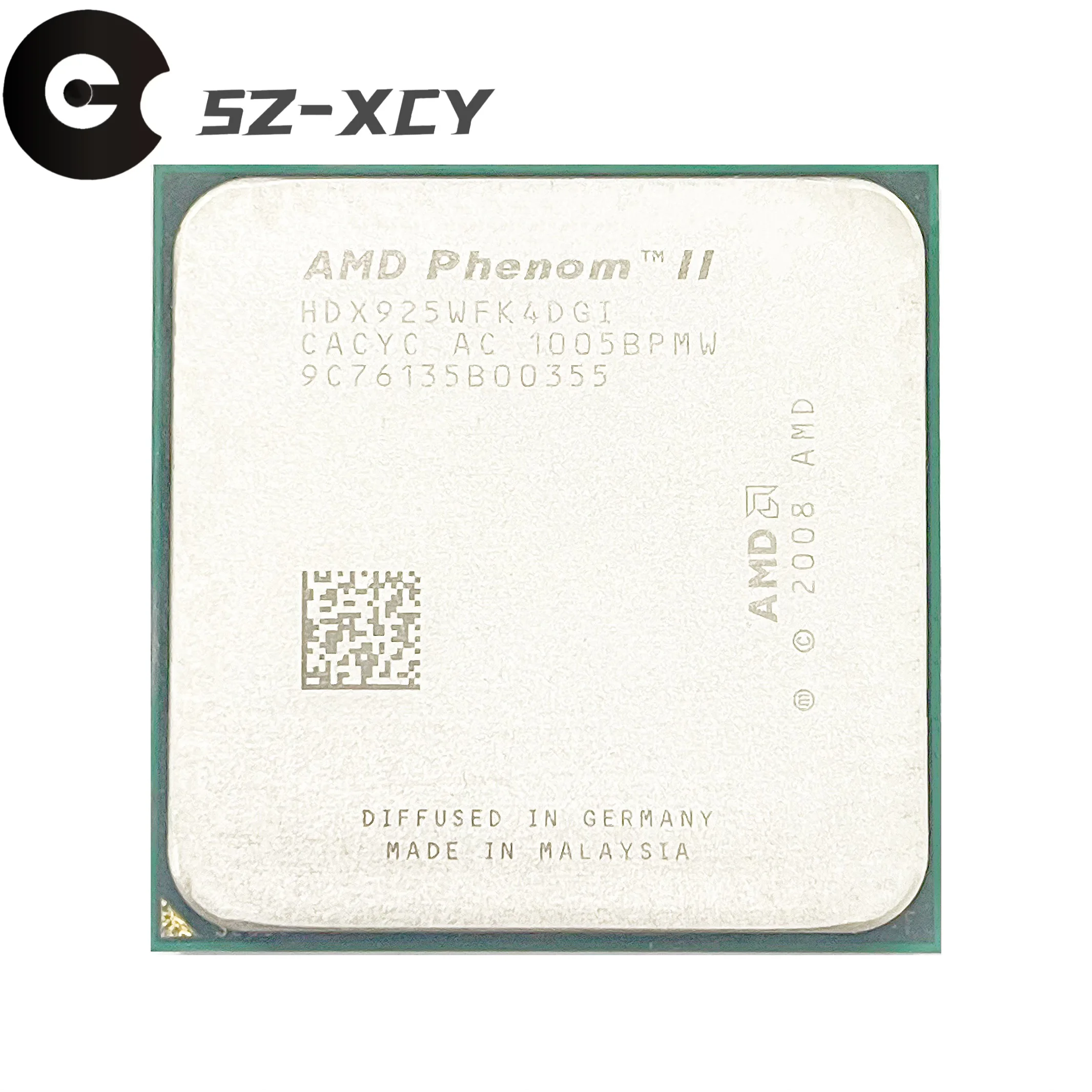 AMD Phenom II X4 925 95W 2.8 GHz Quad-Core CPU Processor HDX925WFK4DGI./HDX925WFK4DGM Socket AM3