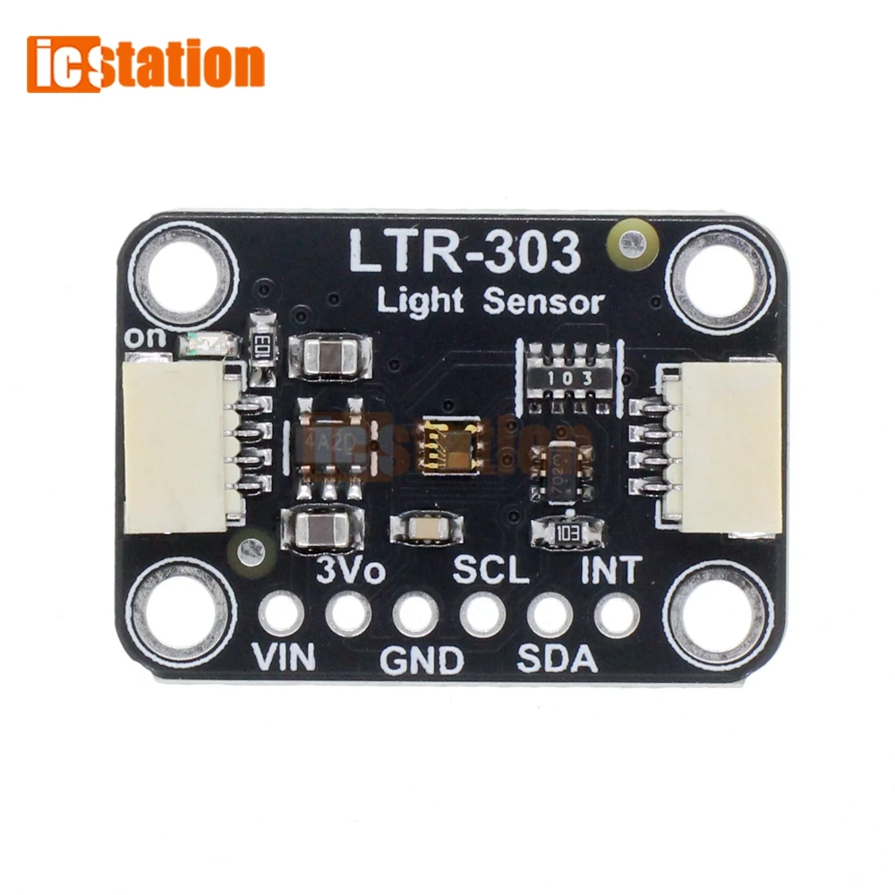 LTR-303 Ambient Light Sensor Module I2C Environmental Sensing Automatic Brightness Adjustment Compatible with STEMMA QT / Qwiic
