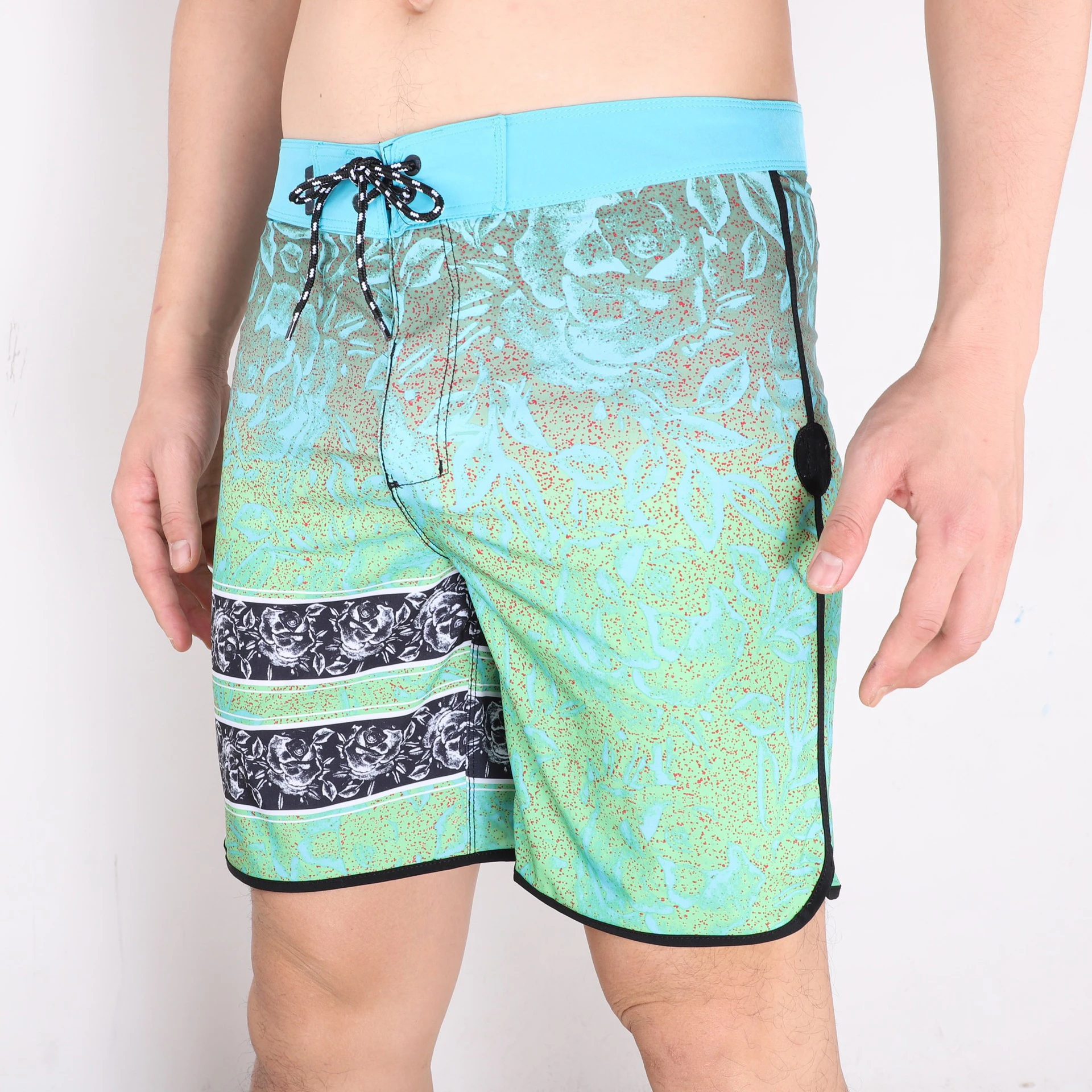 New Fashion Trend Brand Beach Shorts For Men Bermuda Shorts Waterproof Quick-drying Swimwear Casual Diving Surfing Boardshorts