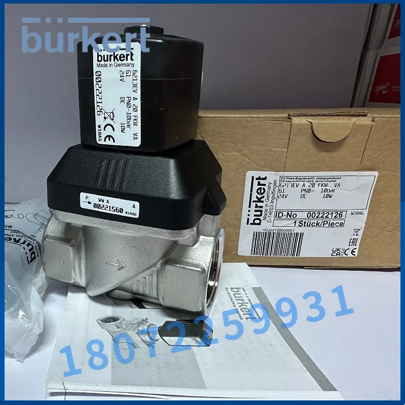 Baode Solenoid Valve 6213EV G3/8 24VDC 10W 6213EV A 2500227551 00222126