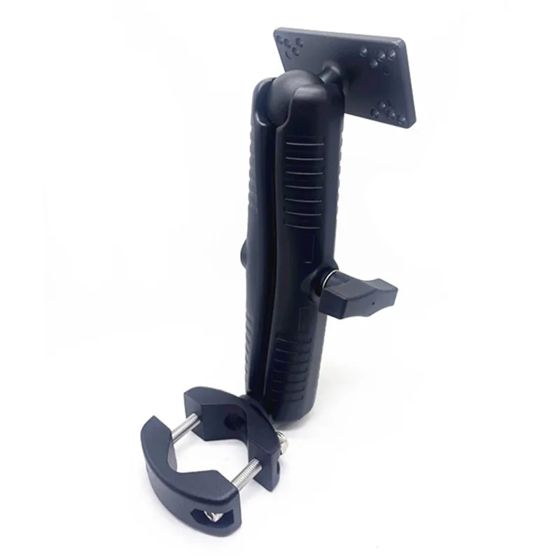 

1.5 Inch Torque Pipe Clamp with Fishfinder bracket with Arm for Electronics Mount for Garmin, Lowrance, Humminbirdmarine