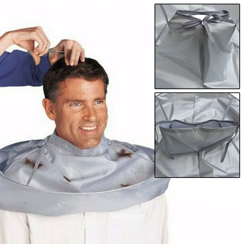 Waterproof Home Salon Hairdressing Cape for Adults & Kids – Easy-Clean, Portable, Unisex Design in Single or Double Pack