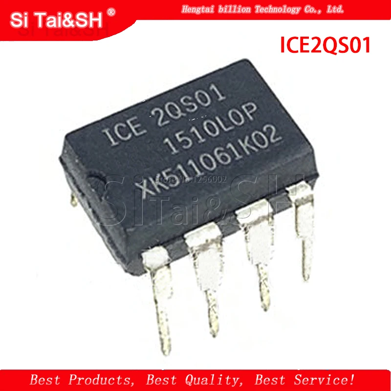 5PCS 2QS01 ICE2QS01  DIP-8 02  integrated circuit