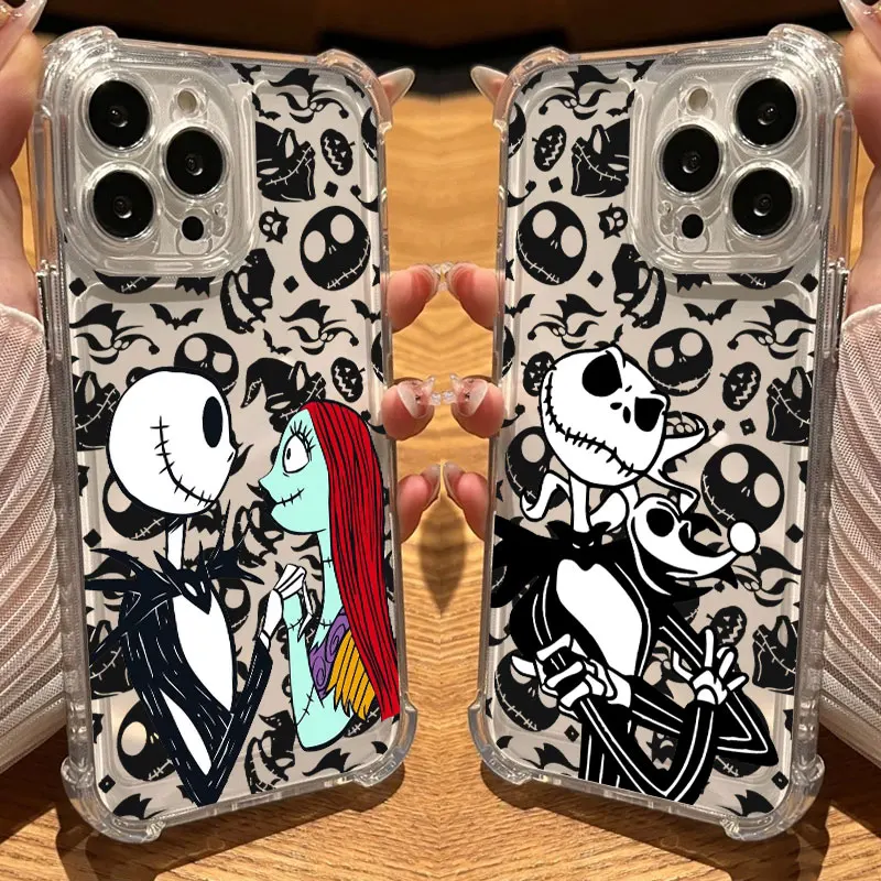 

Jack Skellington Nightmare Before Christmas Case For iPhone 17 16 15 14 13 12 11 Pro Max 16e 17e Air 13 15 Plus XS 8 Phone Cover