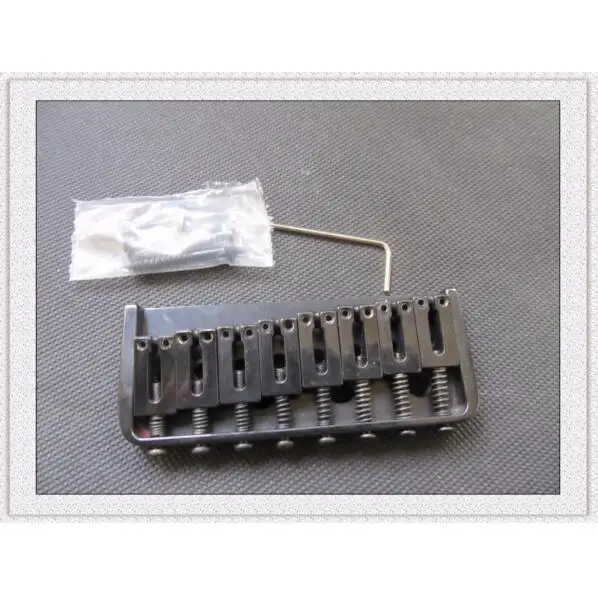 

NEW 8 String Guitar Bridge Black Tremolo Guitar Bridge Electrical Guitar Tremolo Bridge guitarPart