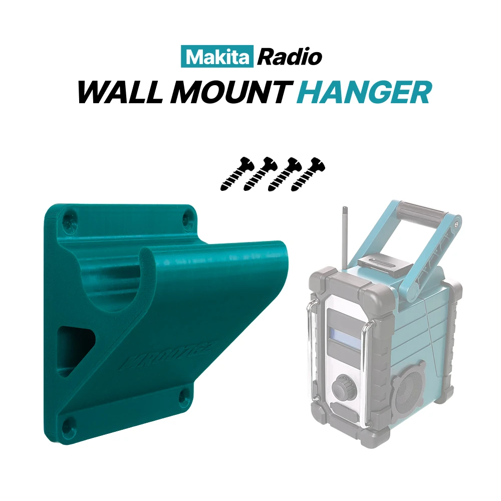 Suporte de Parede Compatível para Rádio Makita