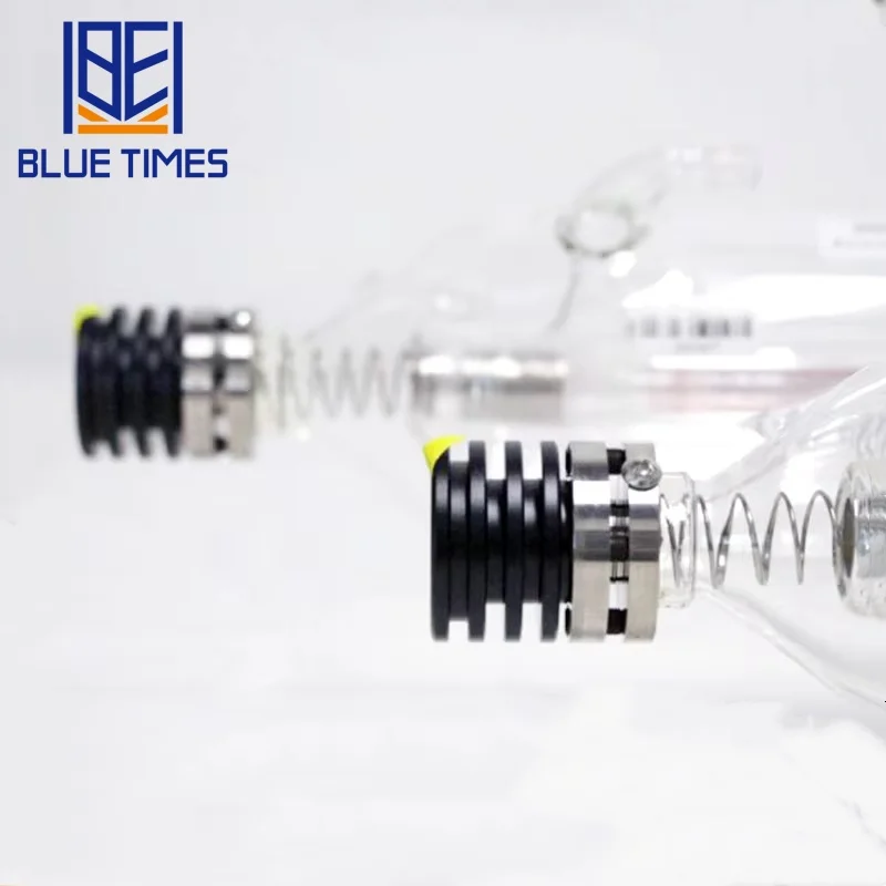 Bluetimes YongLi 28-35/75-90W Co2 Metal Glass Laser Tube 600/1100MM 90W Glass Laser Lamp for CO2 Laser Engraving Cutting Machine