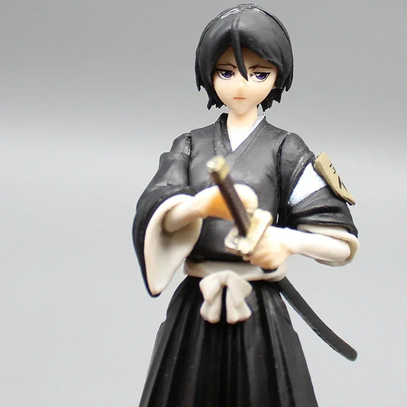 15cm Anime Kuchiki Rukia Action Figures GK SOLID AND SOULS BLEACH Figurine PVC Model Collection Toys Birthday Gifts