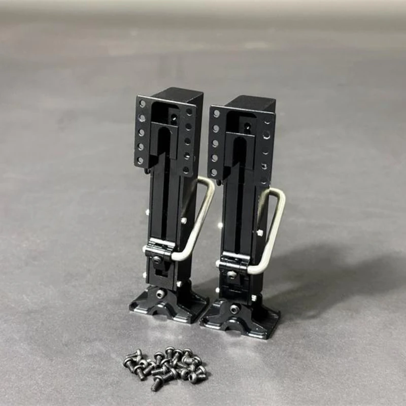 

Опорная ножка для радиоуправляемого грузовика Tamiya 1/14, тягача Scania MAN Benz Volvo Iveco, опорные ножки 1:14, самосдельные детали для прицепа