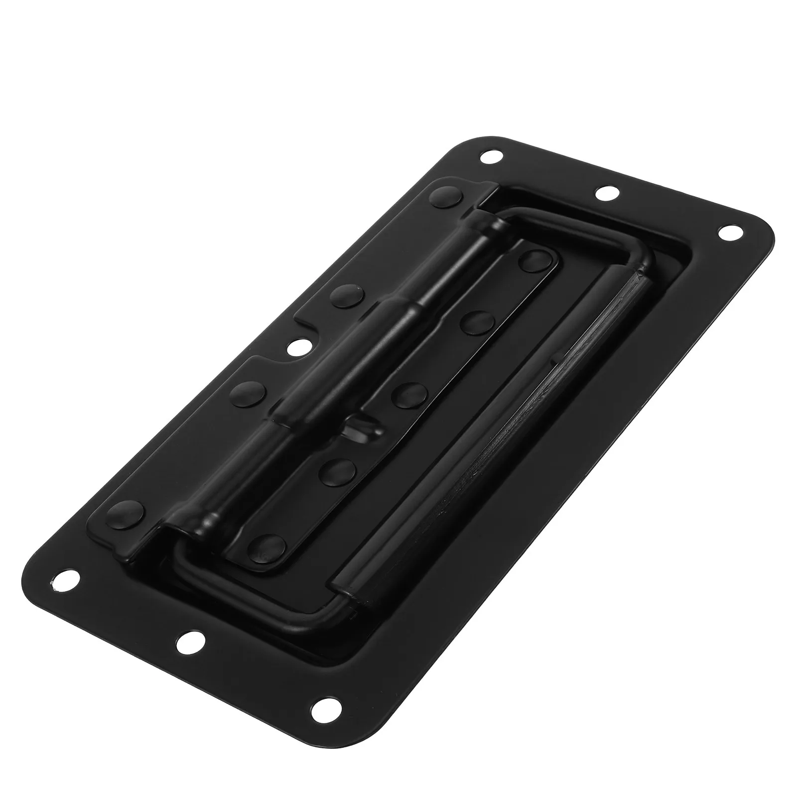 

Carrying Handle Chest Toolbox Heavy Duty Foldable Metal Grip Multifunctional Pull Handle for Tool Box Trailer Rv Garage
