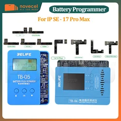 RELIFE TB-05 TB-06 Battery Repair Programmer For iPhone 8 1112 13 14 15 16 Pro Max Battery Flex Cable Data Cycles Recovery Tools