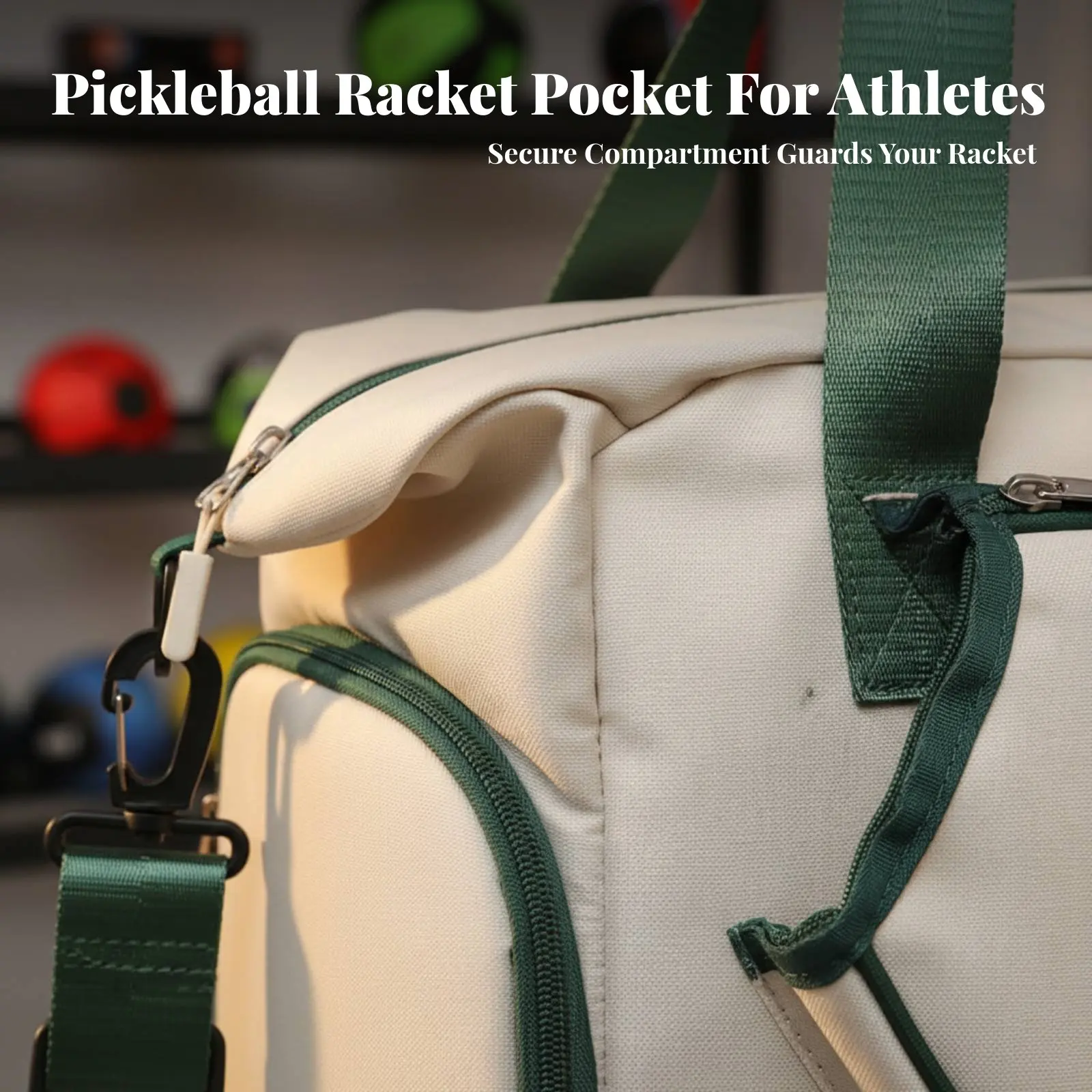 

Многофункциональная сумка для пиклбола с отделением для обуви, вместительная дорожная сумка, универсальный дизайн