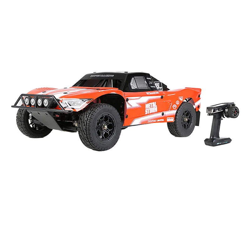 1:5 Scale power-driven 4WD Short Course RC Truck, 300M Long Range Remote 4-Channel High Power Hobby Racing Vehicle RTR