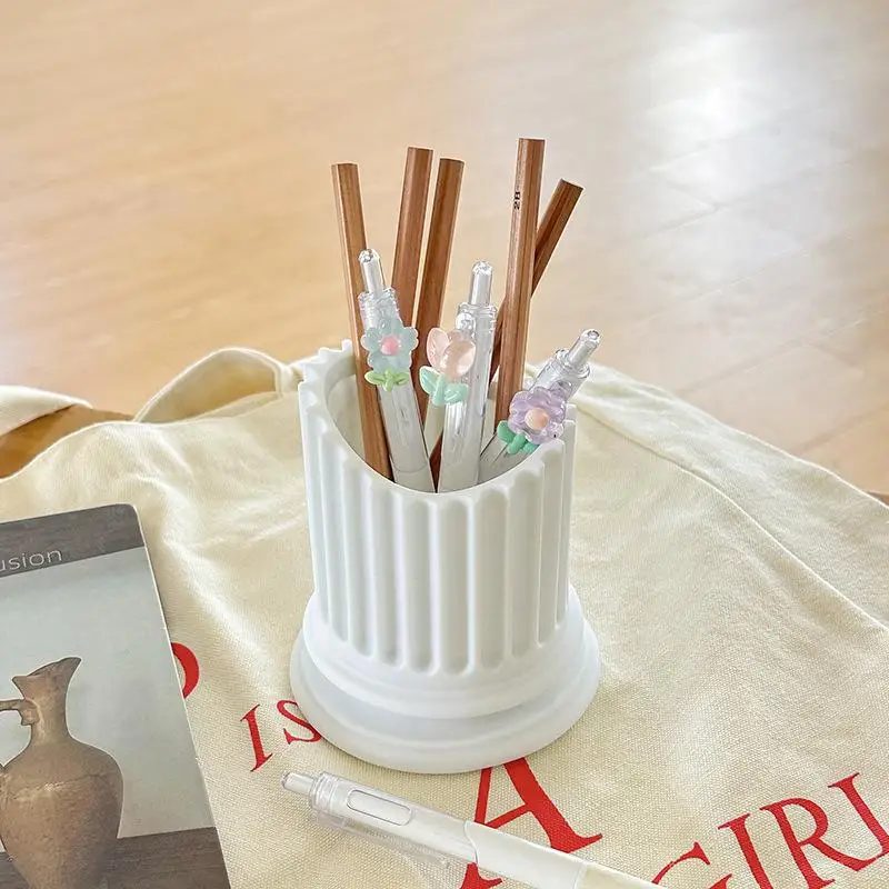 고대 그리스 스타일의 로마 열 펜 컨테이너 홈 펜 홀더 데스크탑 스토리지의 창조적 인 디자인 휴일 선물에 선호