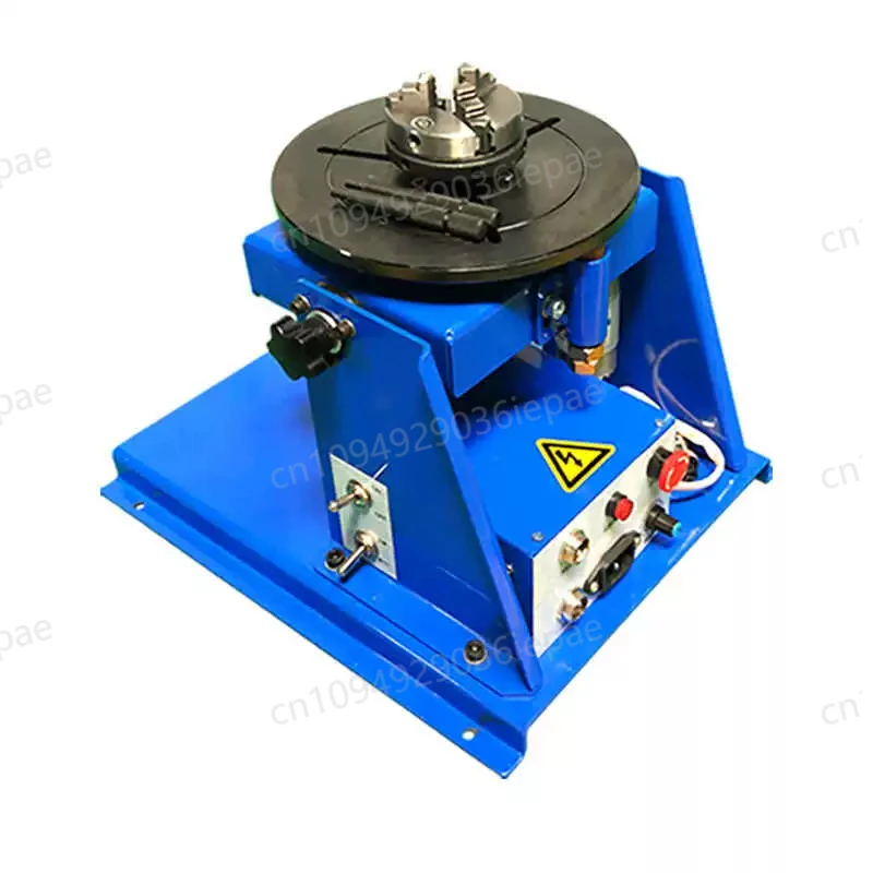 Rotary  Positioner  Turntable 10Kg Welding Positioner Turntable Tilt Table for Ring Welding with 65 Chuck