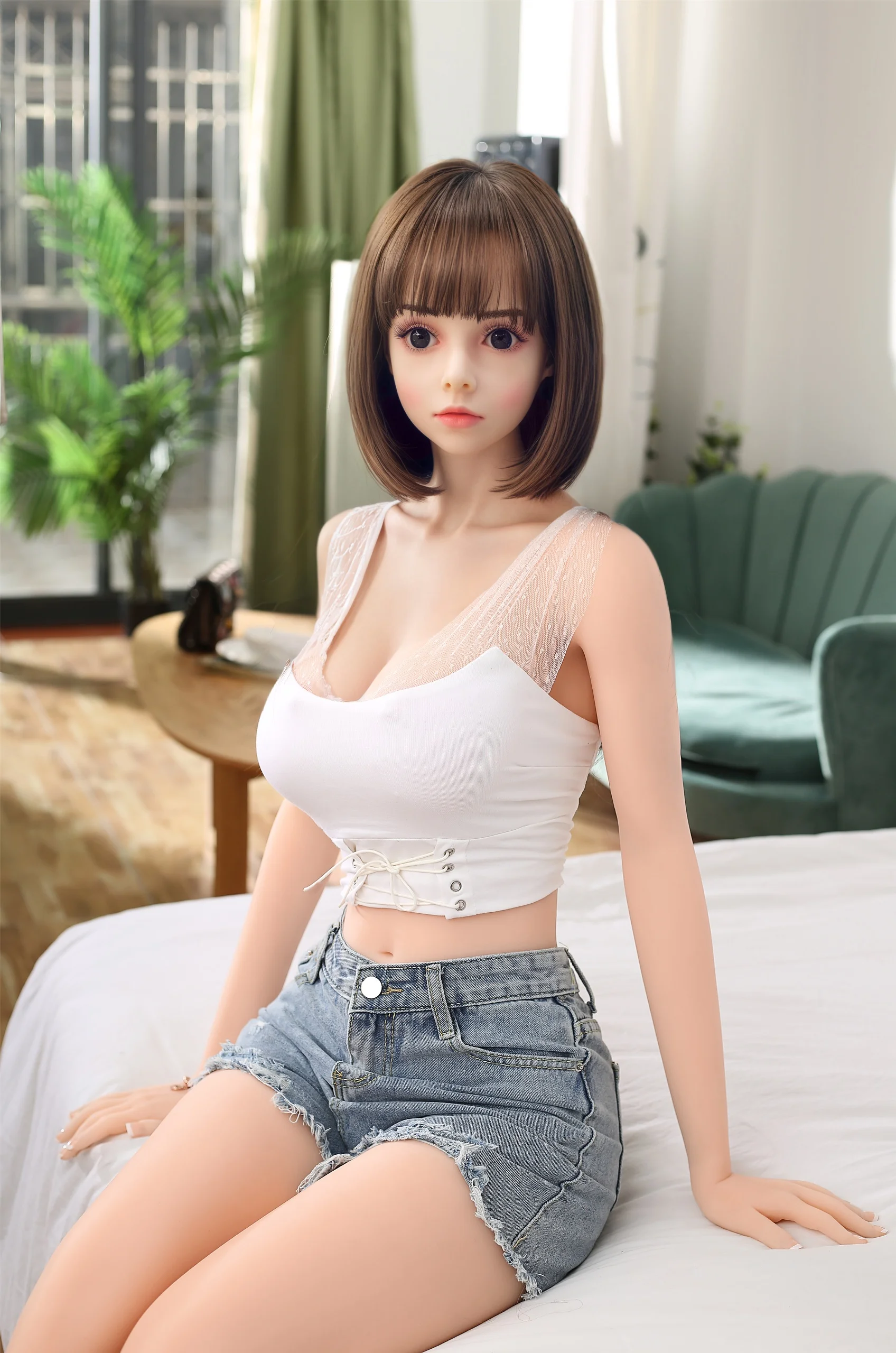 

Аниме Косплей 150 см/100 см TPE маленькая реалистичная силиконовая мини-кукла мягкая аниме-фигурка кукла мягкая настоящая кожа ощущение на ощупь