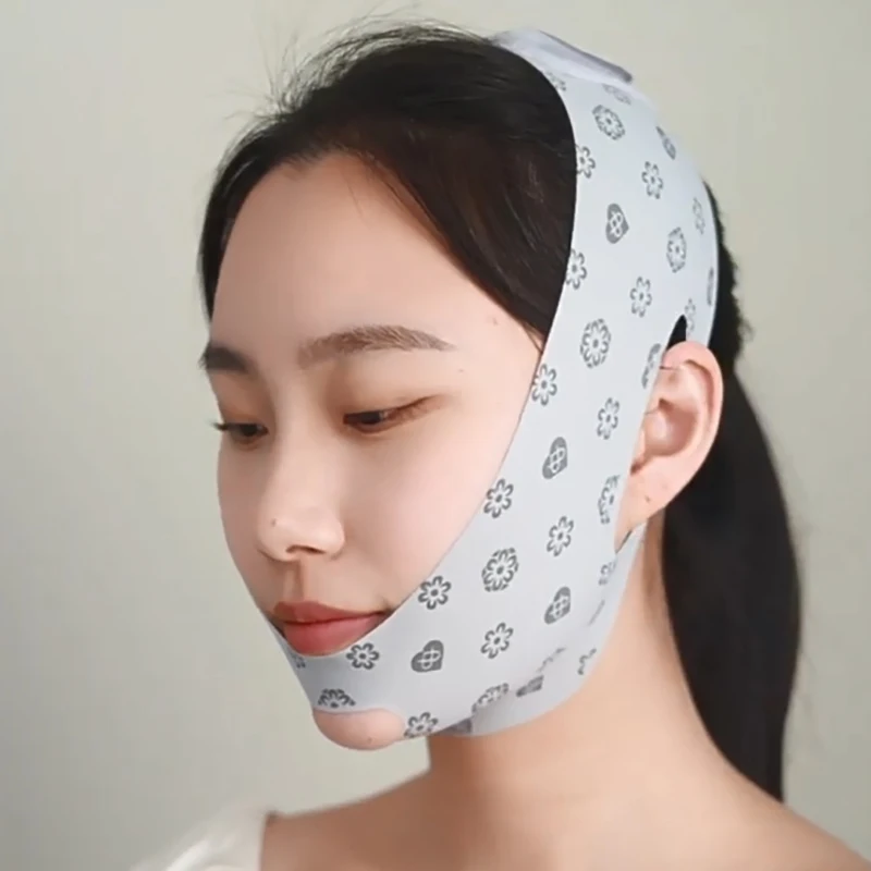 Kin Wang Afslankbandage V Shaper V Line Lifting Masker Gezicht Lifting Anti Rimpel Band Band Slaapmasker Schoonheid Gezondheid