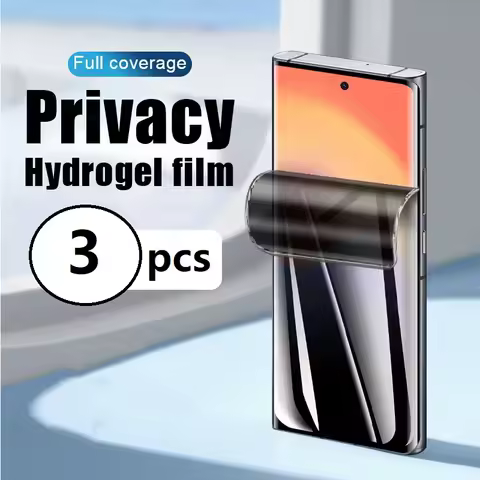 3PCS Privacy Hydrogel Film For Samsung Galaxy S21 S22 S20 S23 S24 S25 Ultra S10 S9 S8 Plus FE Screen Protector Note 20 10 9 8
