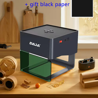 DAJA DJ6 Mini portable printer APP Control 3W DIODE CNC DIY Laser Engraver Small Portable Mini Logo Mark Printer Wood Cutter