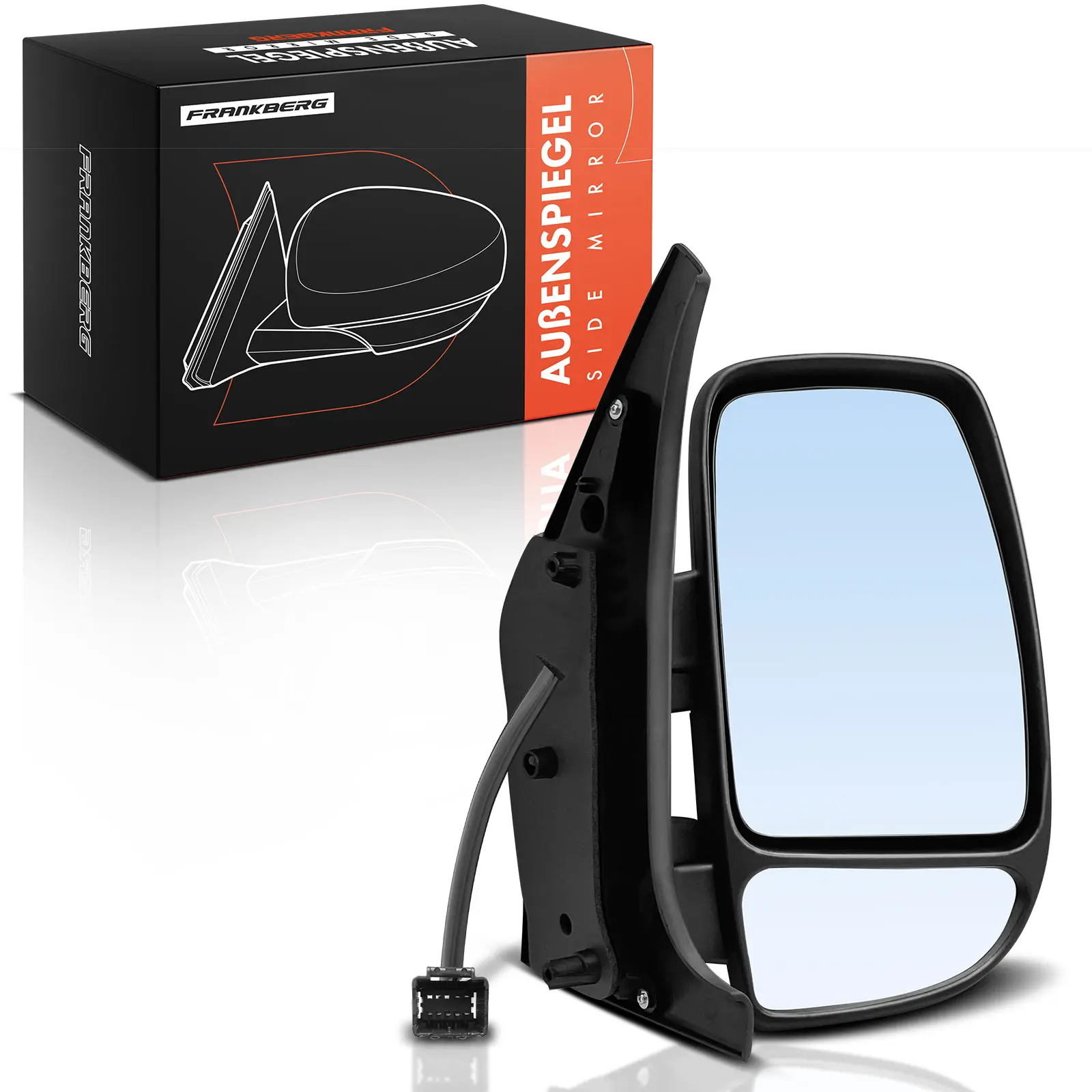 Frankberg 1x Buitenspiegel Rechts voor Nissan Interstar Opel Movano Renault Master II X70 JD FD 4415382 8200255776