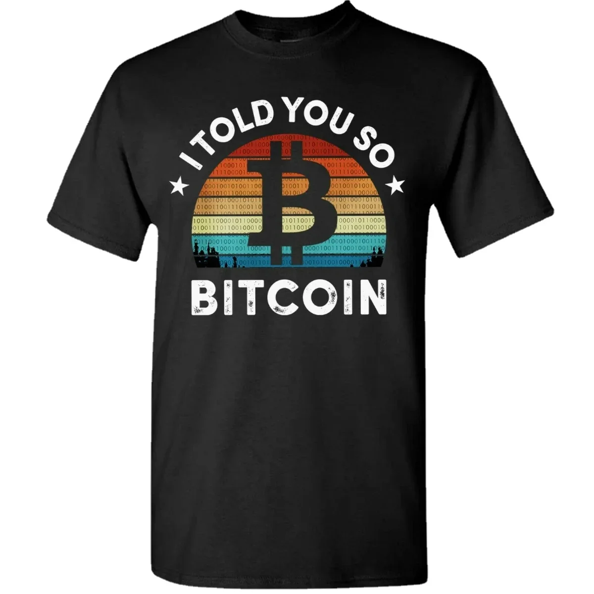 

Bitcoin Vintage Sunset Crypto Money Currency BTC Coin Fan T-Shirt. Summer Cotton Short Sleeve O-Neck Mens T Shirt New S-3XL