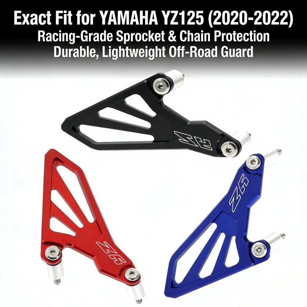 

Racing Parts Sprocket Cover For YAMAHA YZ 125 YZ125X 2020-2022 Left Chain Guard Protector Motorcycle Accessories Motorbike 2021