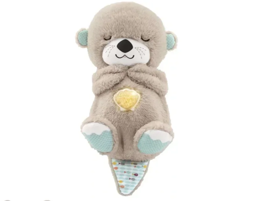 High quality 3D surround sound Stuffed animal sleep companion bear that breathes and shines nourish dorminutria