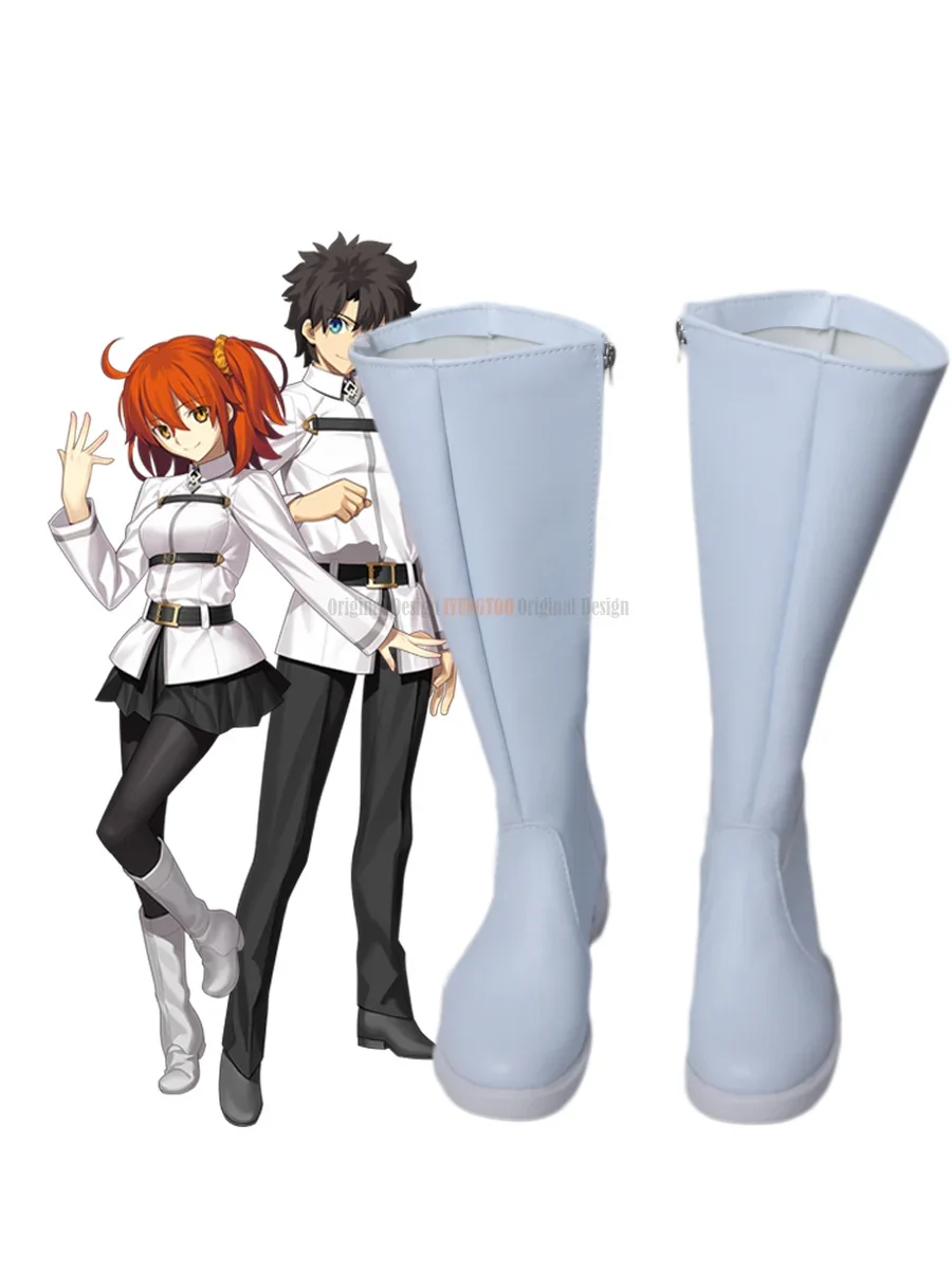 FGO Shujinko Cosplay Fate Grand Order The Protagonist Shujinko Cosplay Boots Shoes Custom Made Any Size