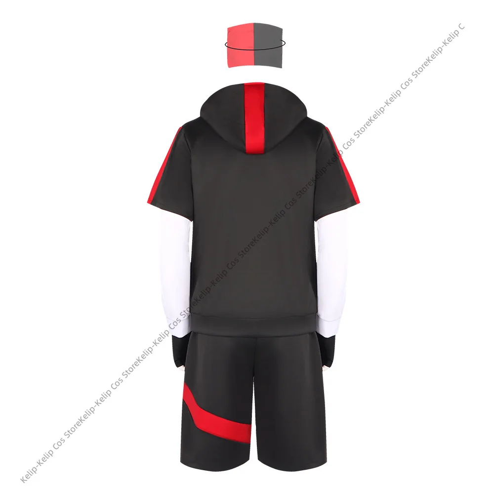 Royale Ikonik เครื่องแต่งกายคอสเพลย์ Hoodie ชุดกีฬาชุดสูทสําหรับผู้ใหญ่ชายกางเกงขาสั้นกอล์ฟฮาโลวีนชุด