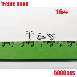 2022 hot fish hooks treble hooks high sharp hook small hooks sharp hook size: 16# quantily:5000pcs