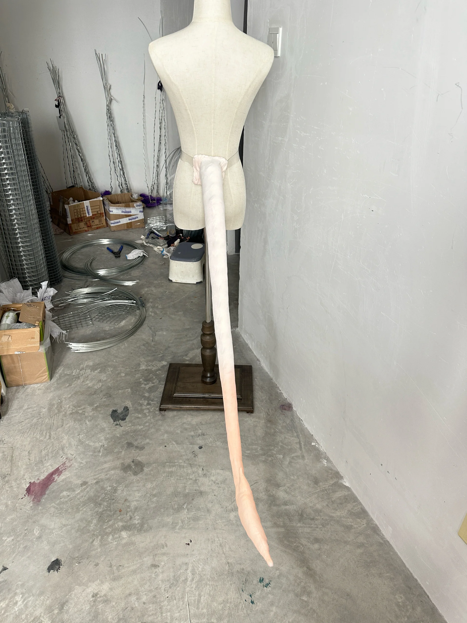 새로운 Baldur's Gate 3 Tiefling Devil Tail 코스프레 의상 액세서리 게임 파티 맞춤 제작