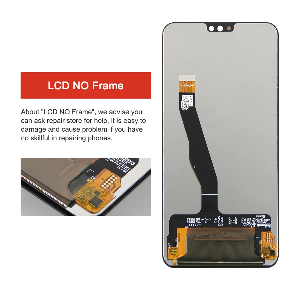 Display For Honor 9X Lite LCD Display Touch Screen Digitizer Assembly Replacement For Honor 9X Lite JSN-L21 Display With Frame