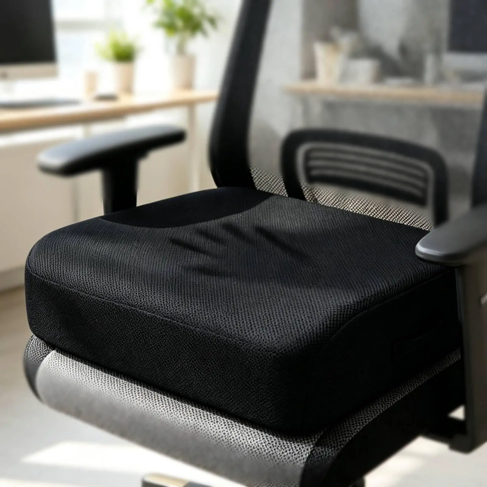 Office Chair Booster Seat Cushion Practical Portable with Handle Design Multifunctional Premium Ergonomic Cushion Comfortable