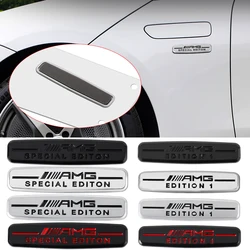 3D ABS Car AMG Logo Badge Decoration Sticker Accessorie For Mercedes Benz W211 W203 W204 W210 W124 AMG W202 CLA W212 W220 W205