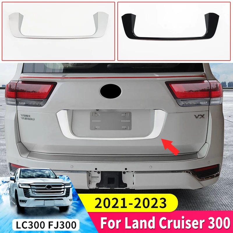 For 2021 2022 2023 Toyota Land Cruiser 300 Tailgate U-Shaped Decoration Paste LC300 Exterior Upgraded Accessories Modification