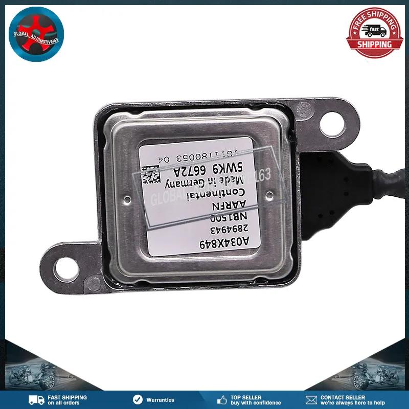 2894943 Nitrogen Oxide NOx Sensor For Cummins ISB 6.7L 2010-2015 Cummins ISX 11.9L 2011-2015 Cummins ISX 15-14.9L 2010-2015