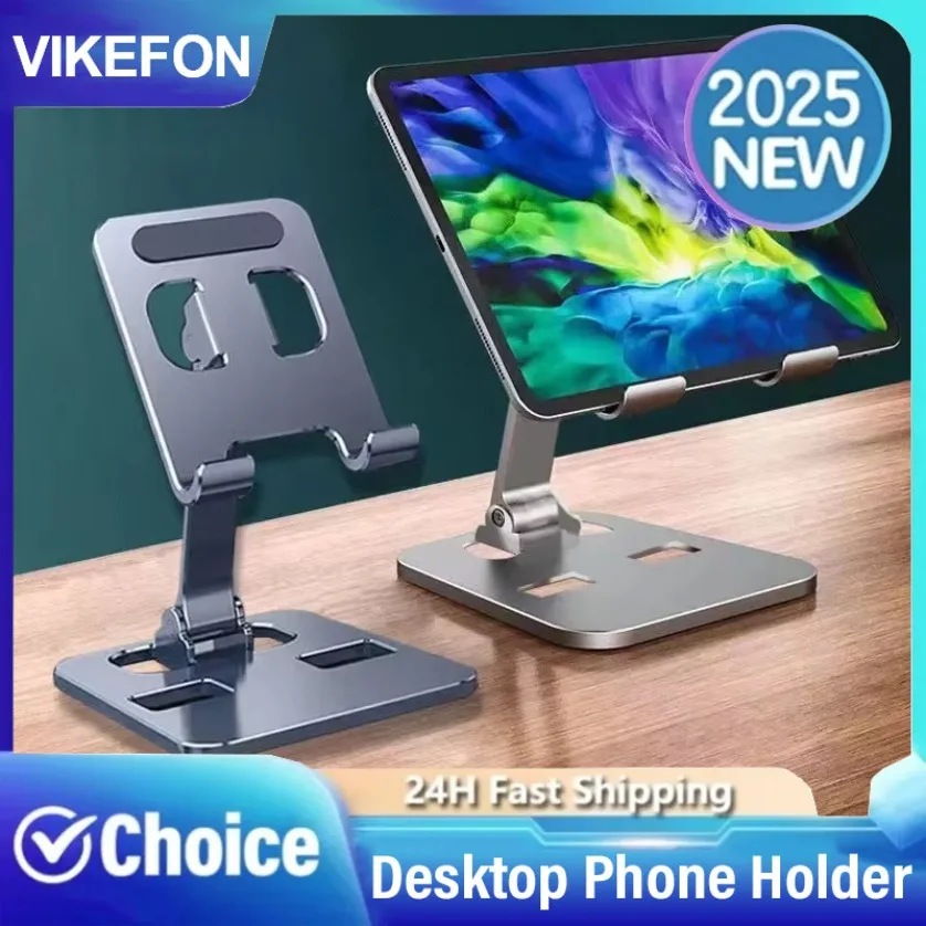 

Складной держатель для мобильного телефона, подставка для планшета, настольное крепление, гибкий регулируемый настольный кронштейн Live Lazy, поддержка всех телефонов