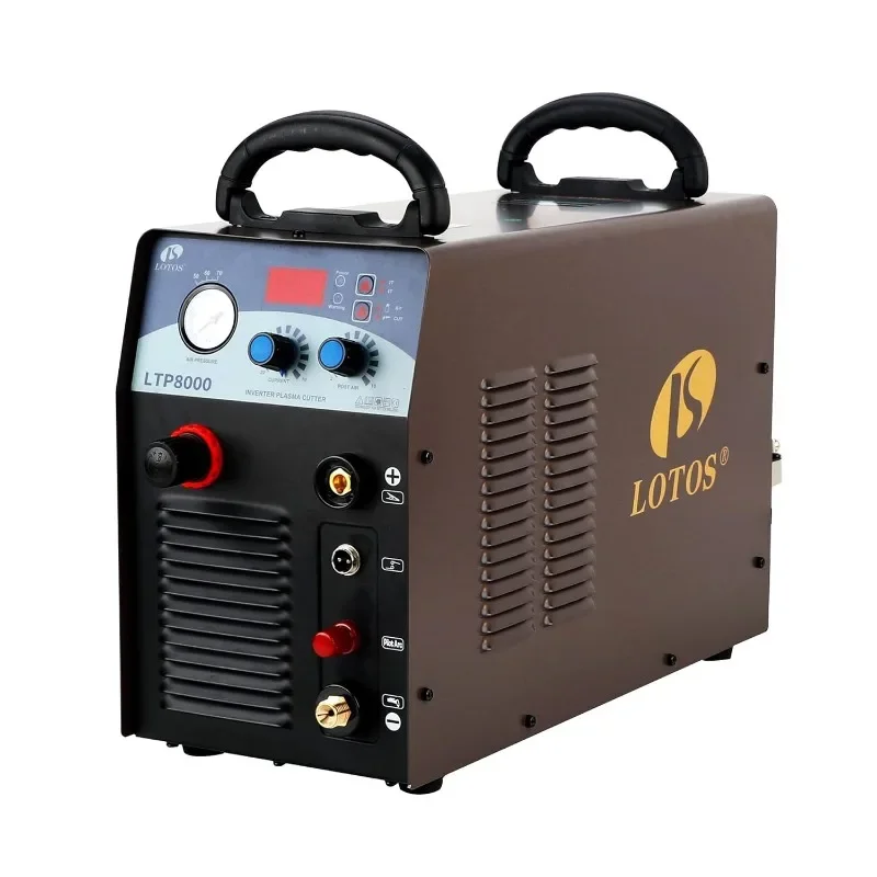 

HOME.LTP8000 80 A Plasma Cutter with Pilot ARC Metal Cutter, 1 inch Clean Cut, Brown