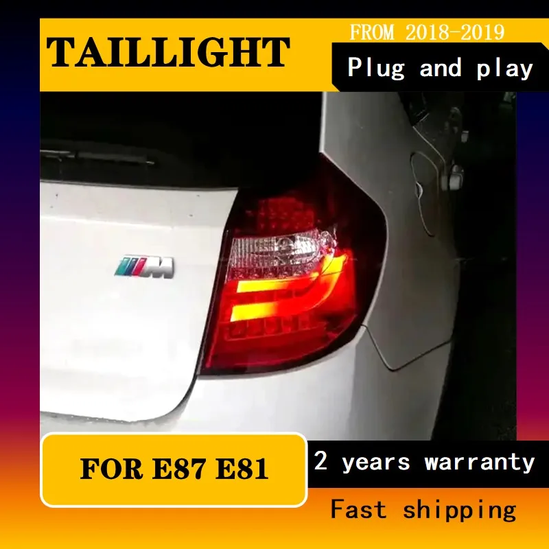 

Car Styling for BMW E87 Tail Light 2003-2010 BMW E81 Tail Lamp 120i 130i DRL+Turn Signal+Brake+Fog+Reversing