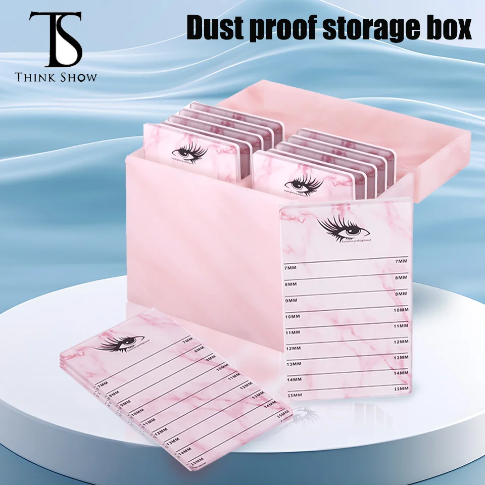 5/10 Layers Eyelashes Storage Box Display Stand Organizer Box Eyelashes Glue Pallet Eyelash Extension Makeup Tools