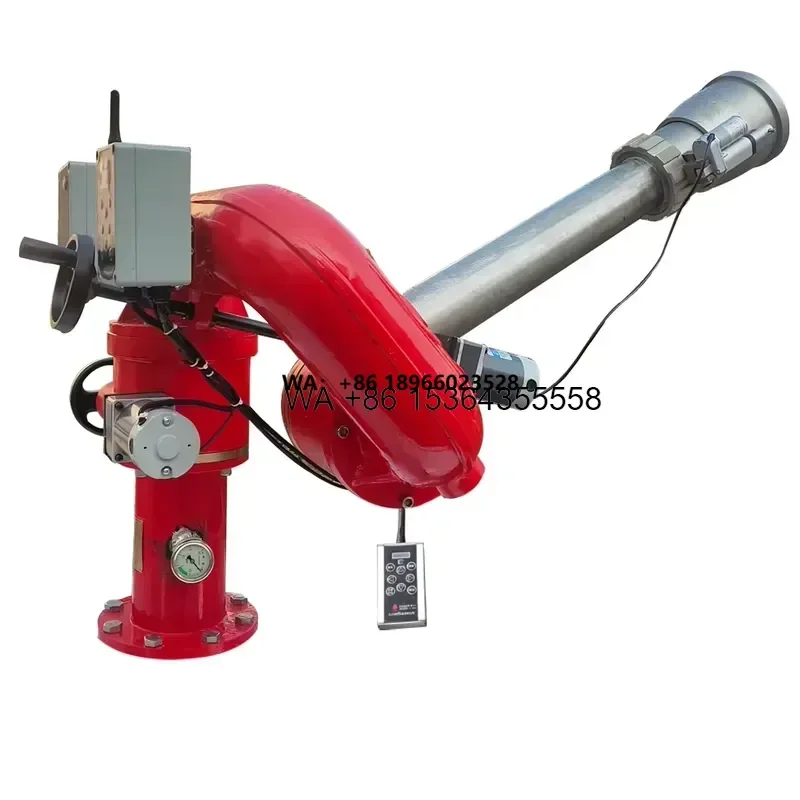 Wmwmnu for JJZXXF PSKD10/100WB Fixed Aluminum Alloy Fire Water Cannon Long Distance Fire Extinguishing 100L/s Flow