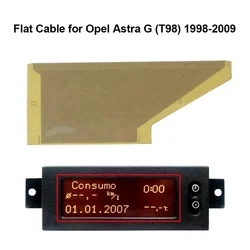 LCD Display For Opel ASTRA Info Display 024461677 Car Stereo Screen Pixel Repairing LCD Display Ribbon Cable Easy Installation