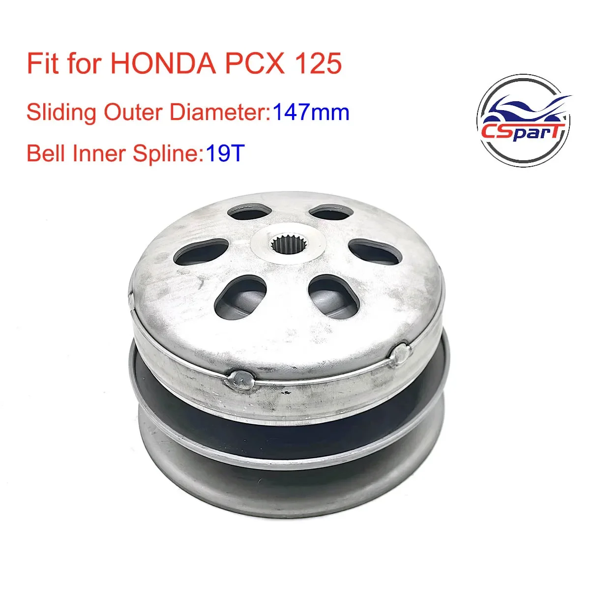 

147 мм 19T для сборки сцепления скутера и колокольчика для Honda WW PCX 125 WW125 PCX125 2010-2014 PCX150 WW150 2012-2014 KZR
