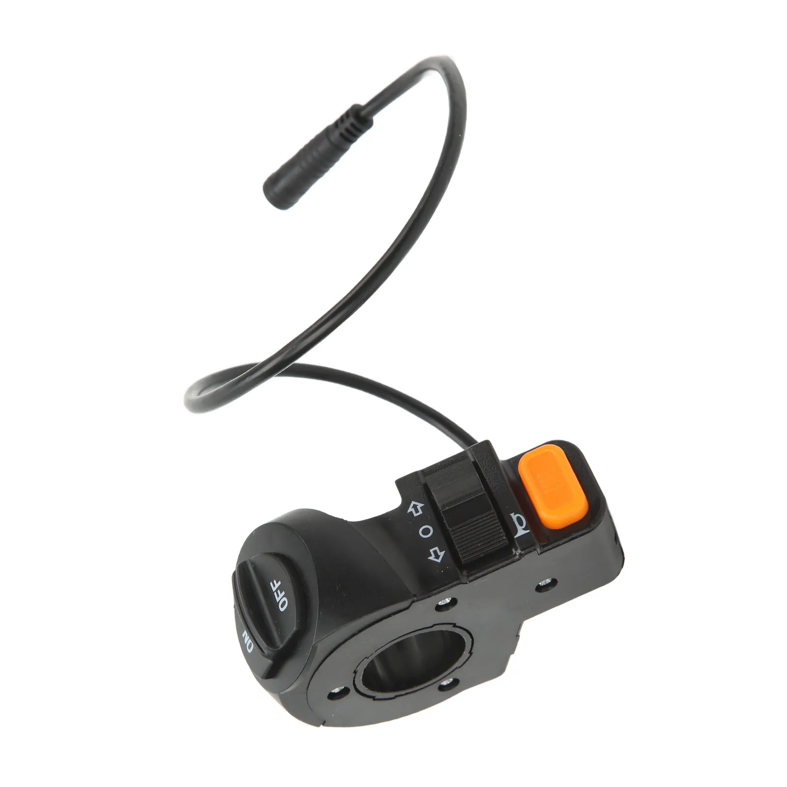 Bike Headlight  3 in 1 Design Sturdy ABS Bike Light  Easy Installation Space Saving Waterproof for Replacement